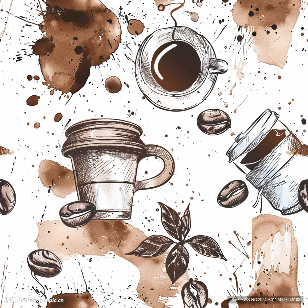 咖啡背景咖啡设计