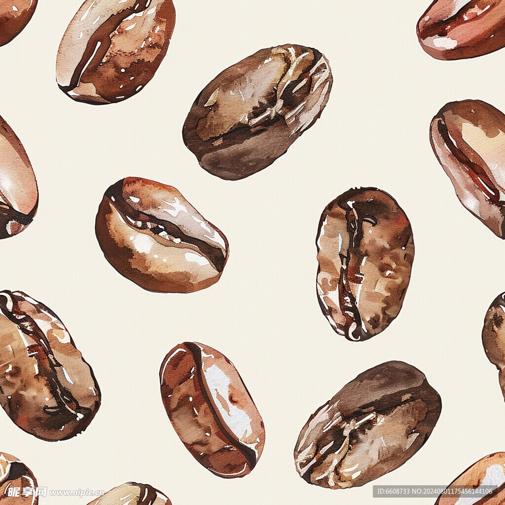 咖啡豆背景咖啡豆素材