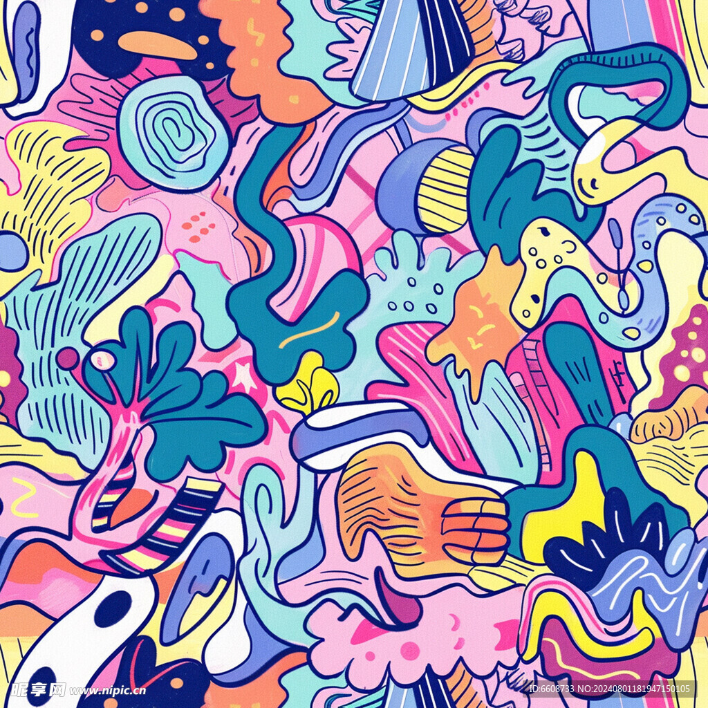 时尚设计风格年轻嘻哈元素背景