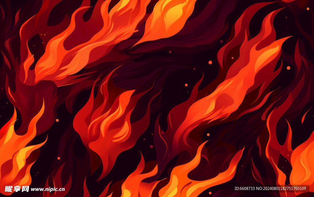 火焰燃烧火苗烈火
