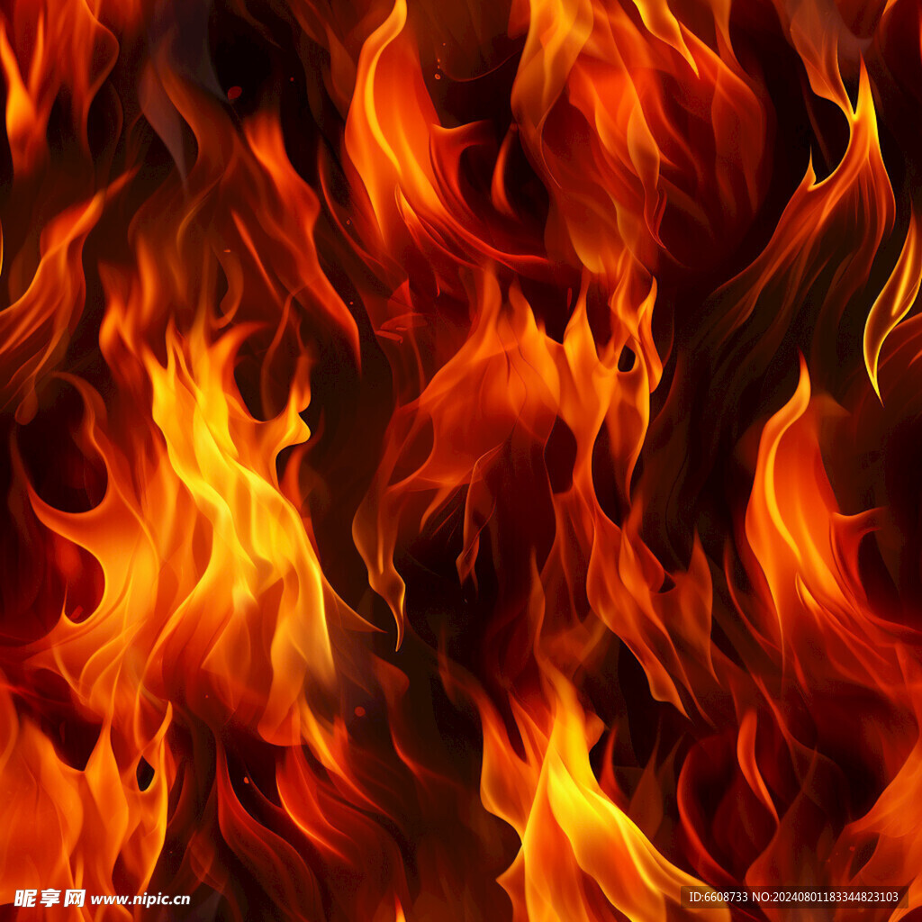 火焰烈火火苗燃烧