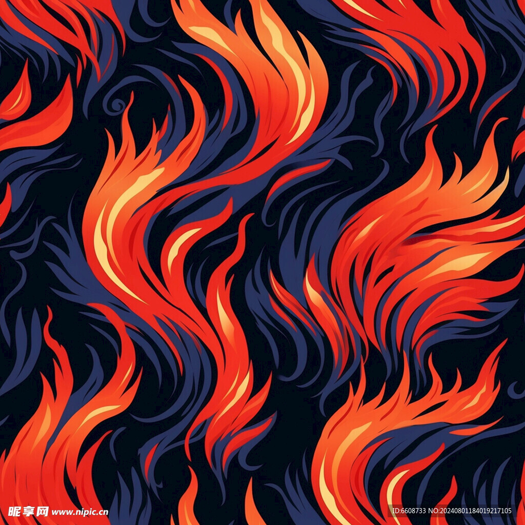 火焰燃烧火苗烈火