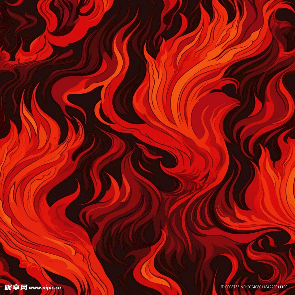 火焰烈火火苗燃烧