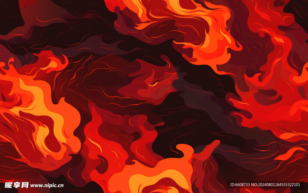 火焰烈火火苗燃烧