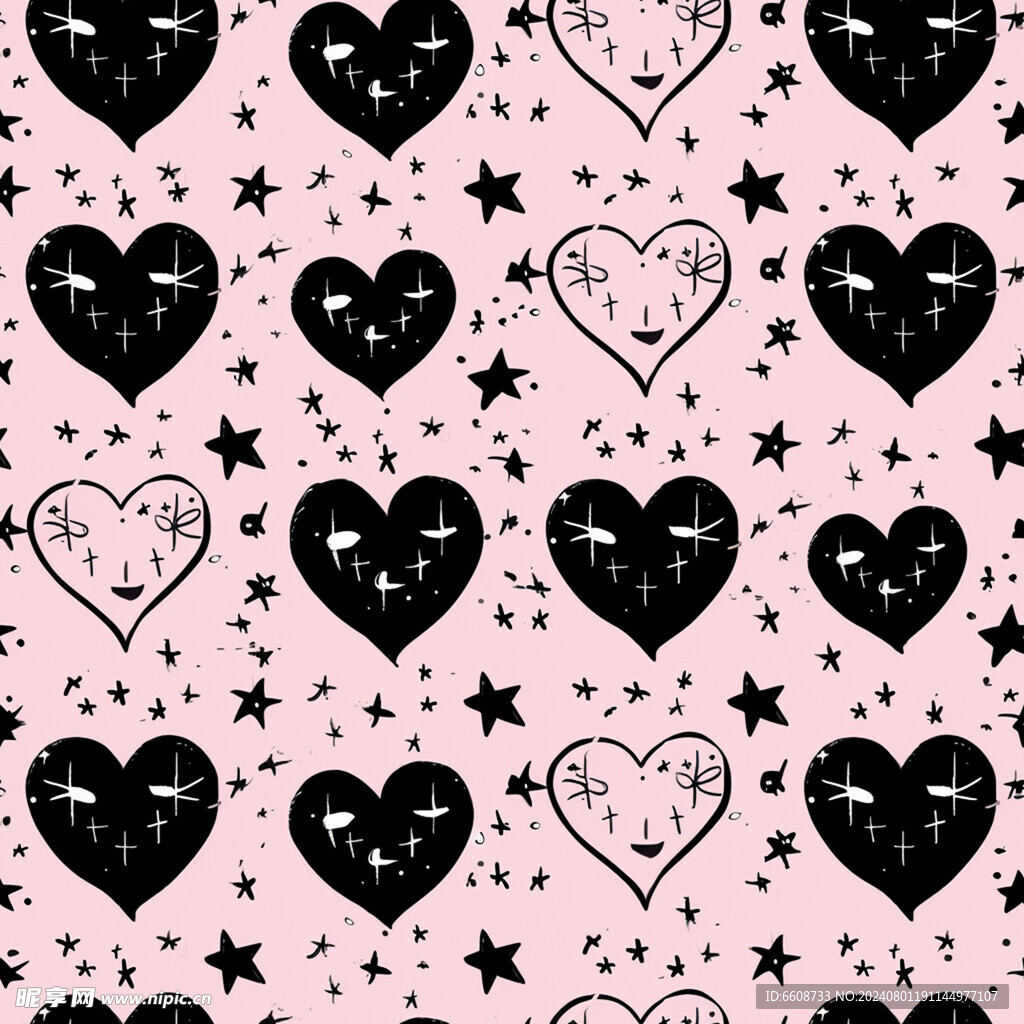 心形红心爱情背景素材