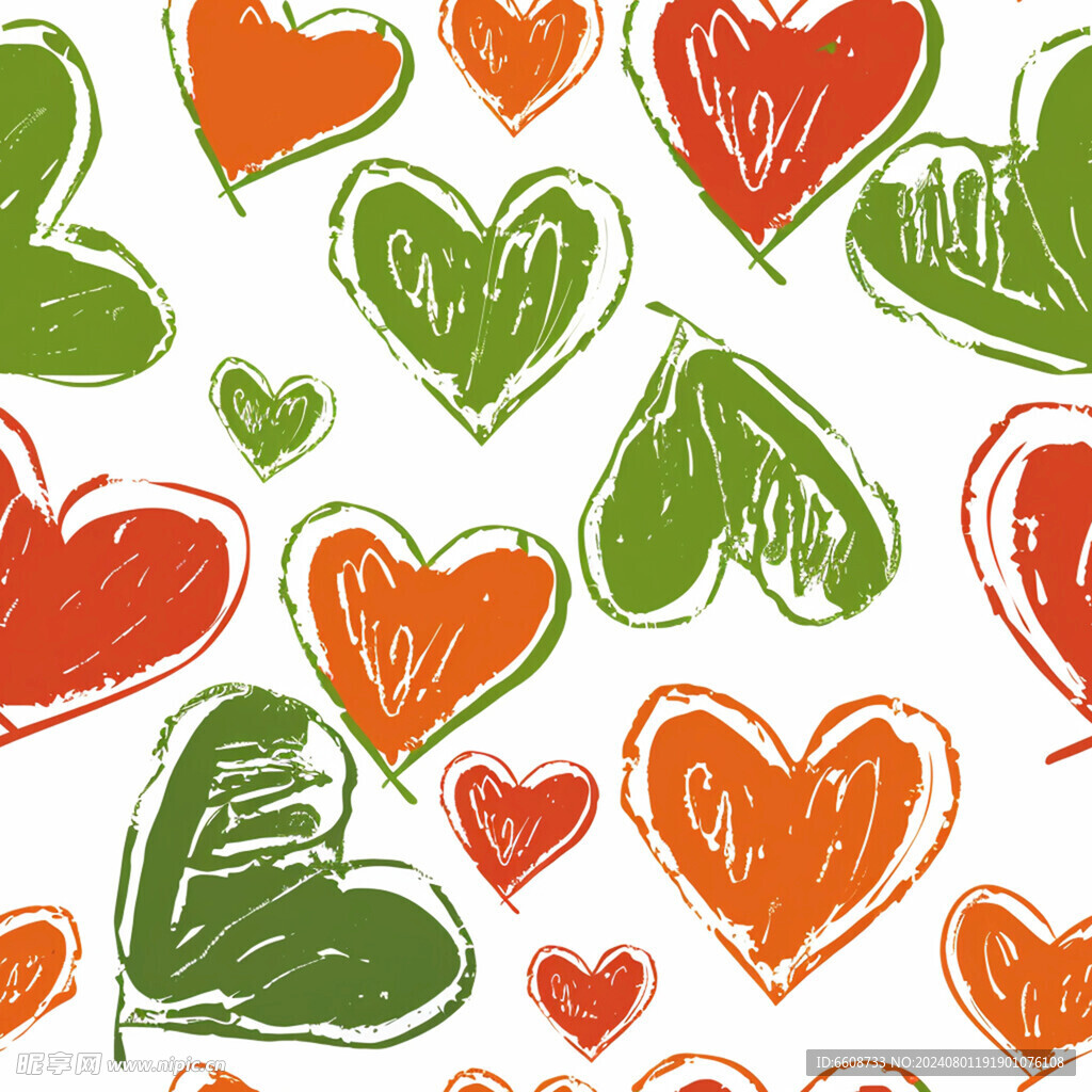 心形图案红心爱情背景