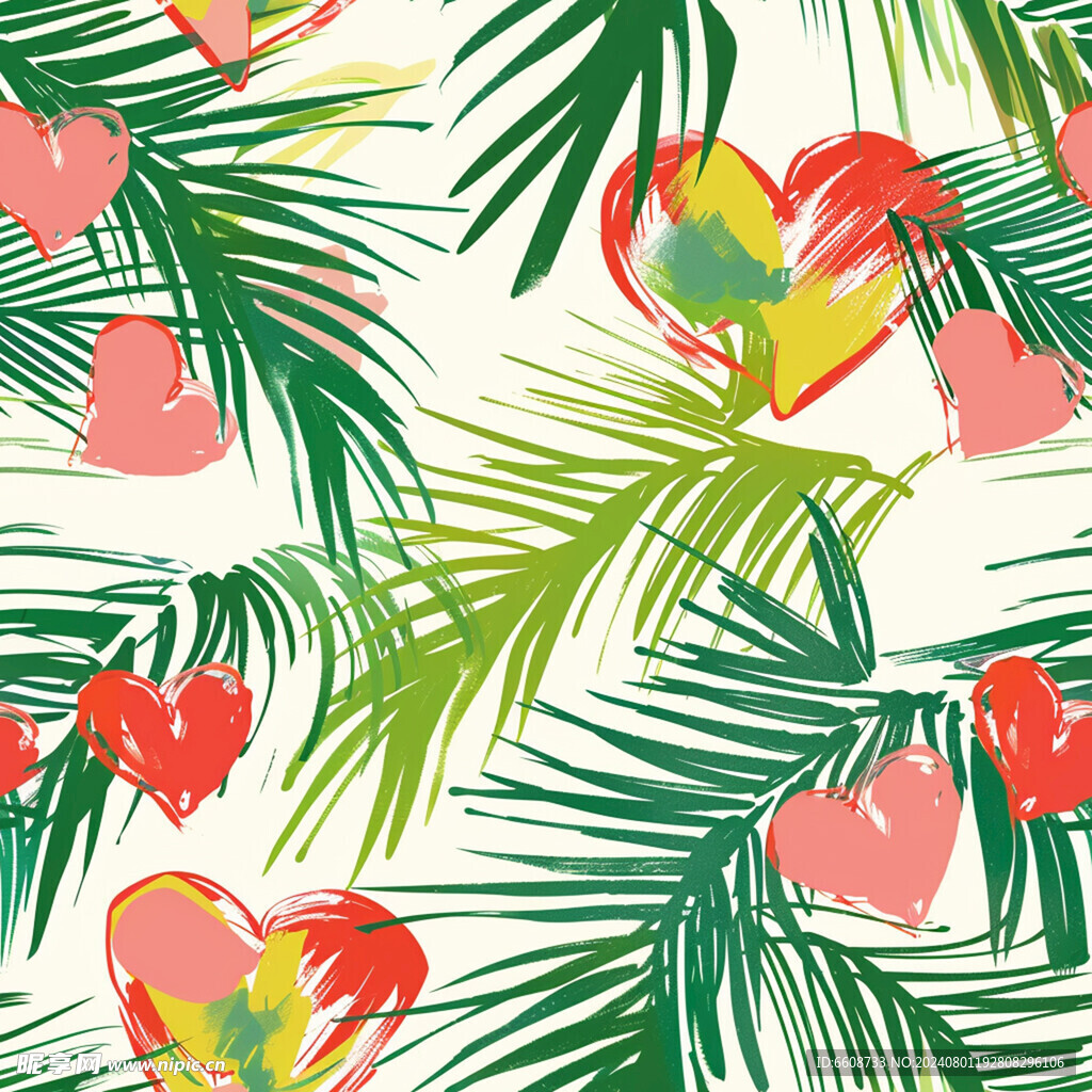 心形红心爱情背景素材