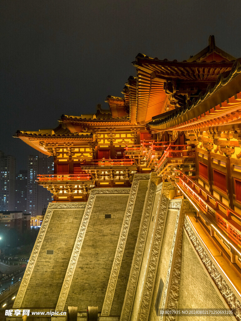 洛阳应天门夜景