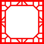 古代边框雕刻造型