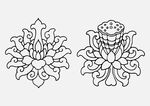 矢量花纹