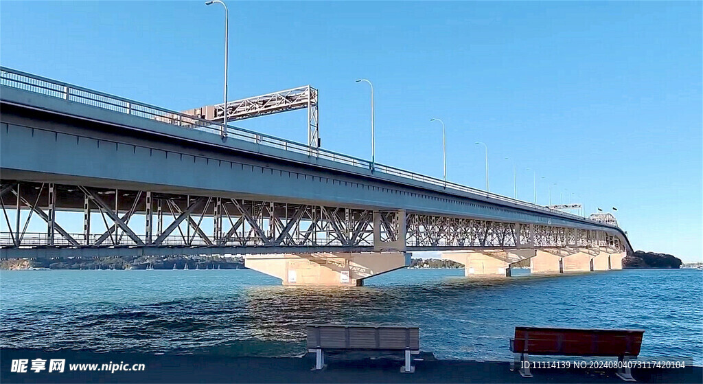 奥克兰海港大桥风景