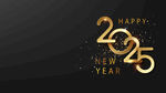 2025圣诞新年  蛇年海报