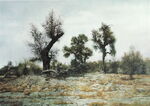 风景油画图片