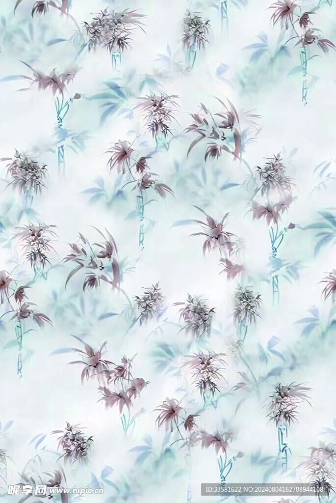 扎染花