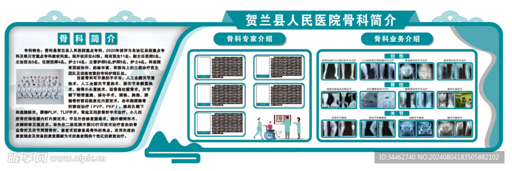 骨科文化墙