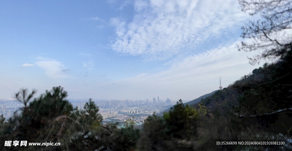天空 山顶 爬山
