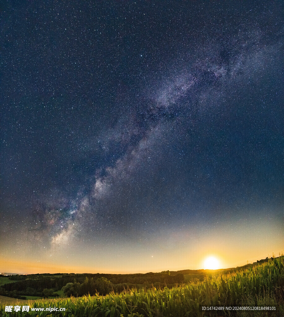 草原星空