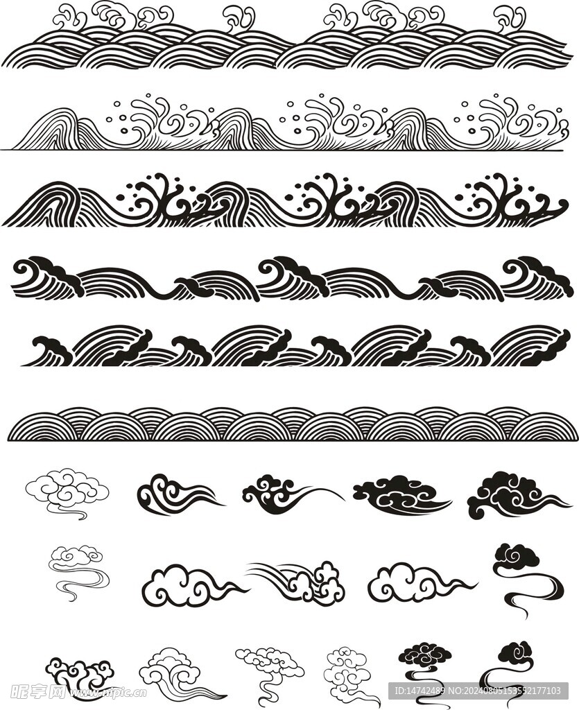 水浪纹