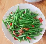 清炒豆角