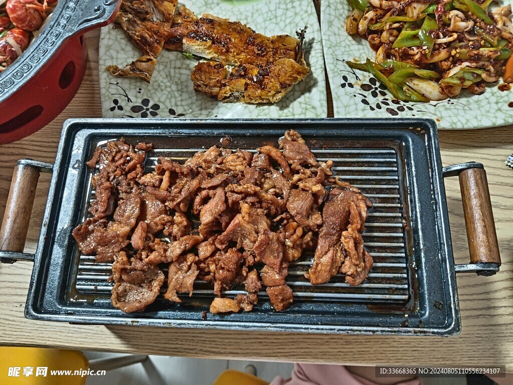 蜜汁梅花肉