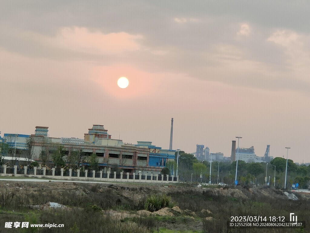 夕阳天空