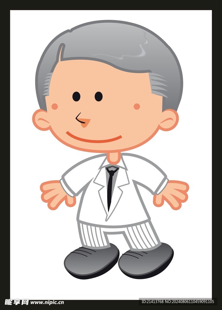 手绘儿童男孩
