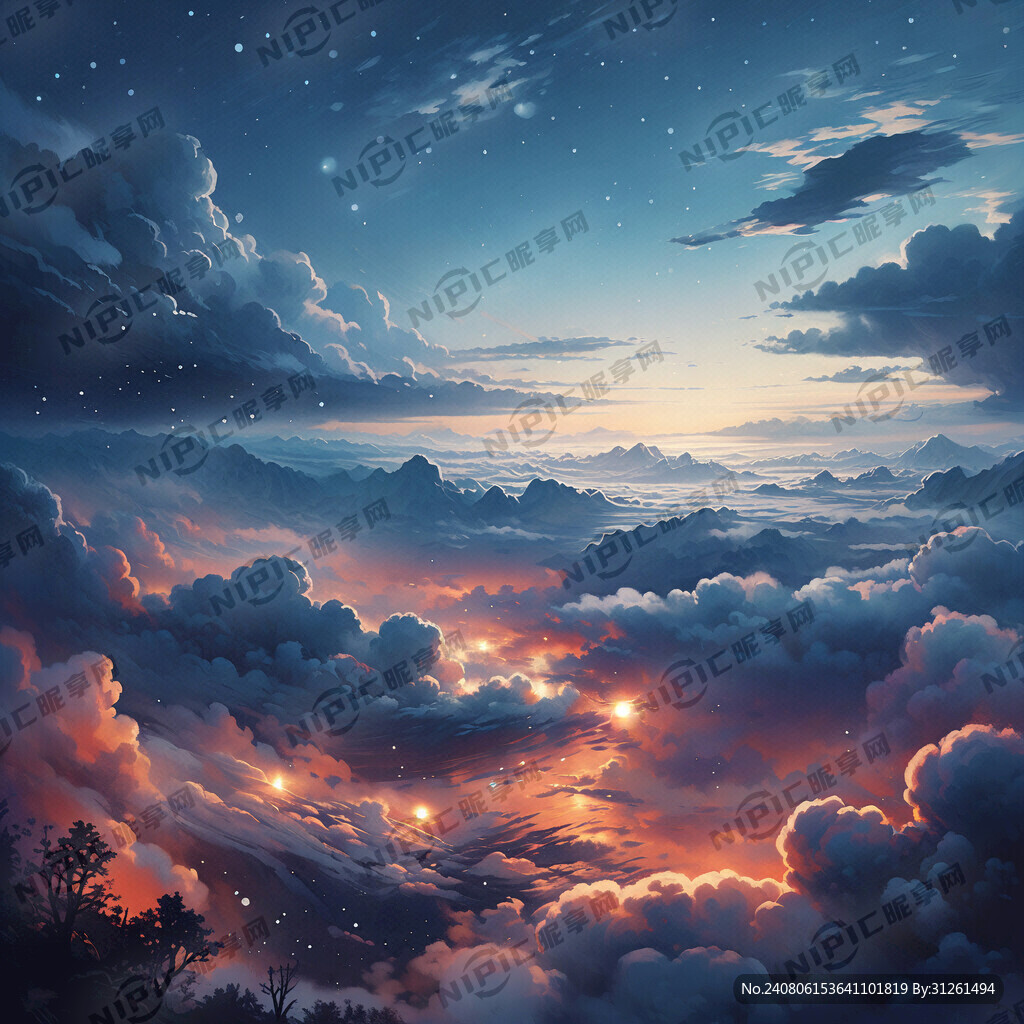 云海 黄昏