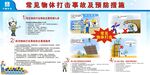 物体打击展板