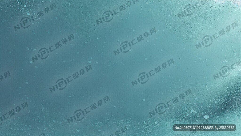 淡蓝绿色纯净背景 无图案
