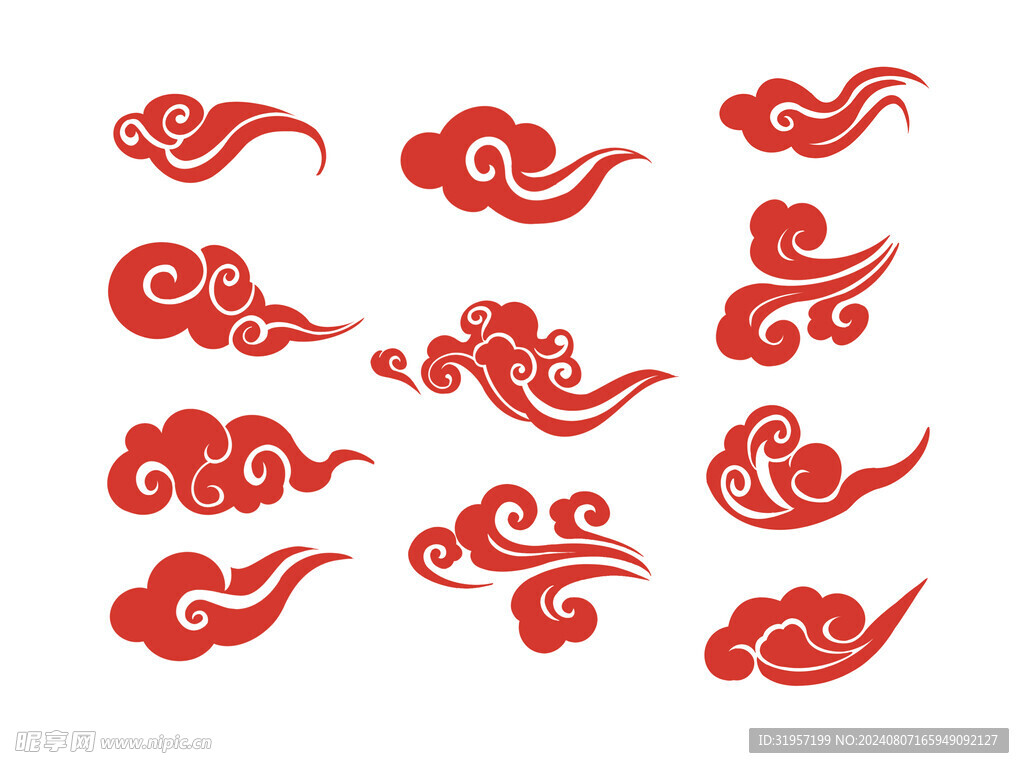 中国风祥云元素