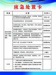 加油站应急处置卡