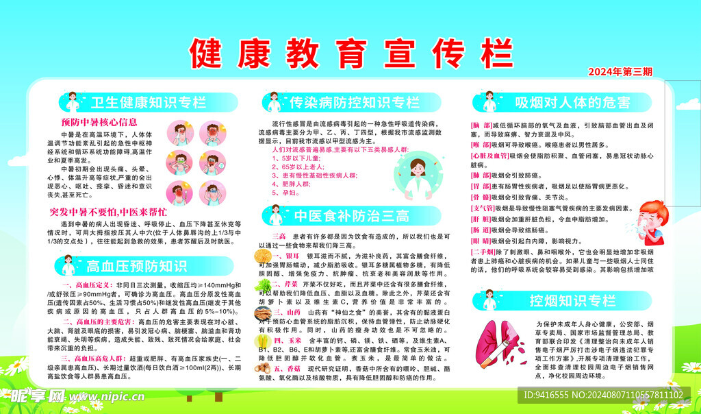 健康教育宣传栏