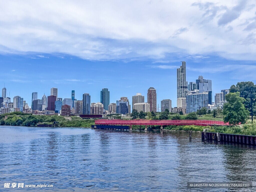 湖边风景