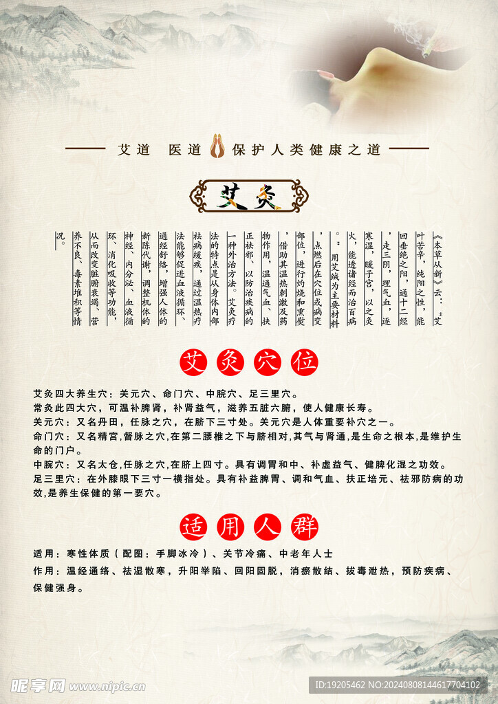 养生海报