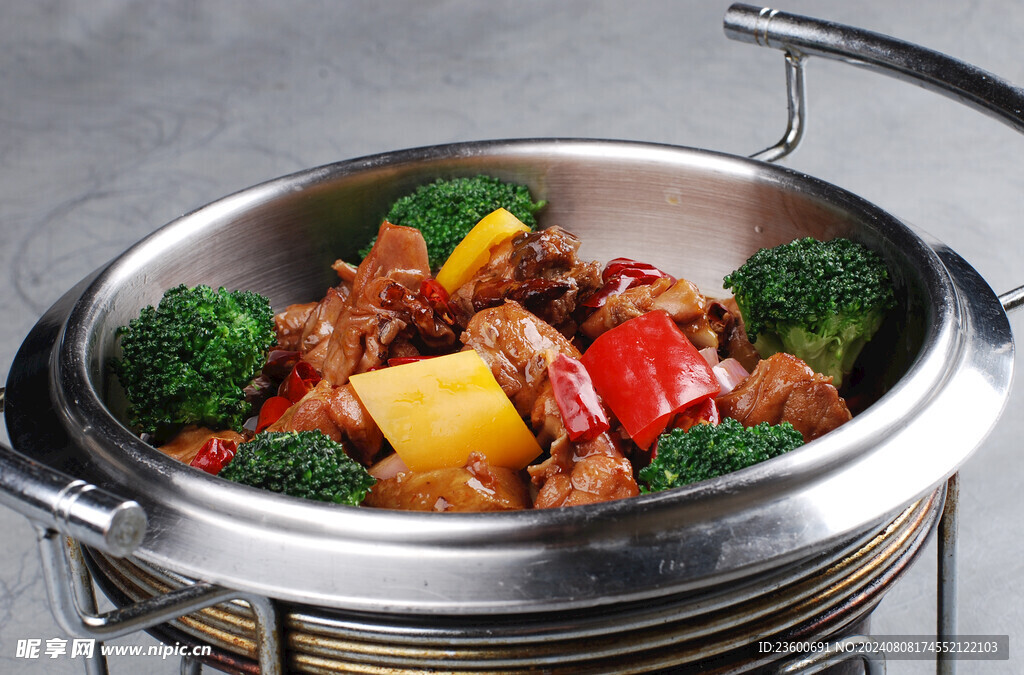 干锅野兔肉