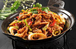 干锅牛杂