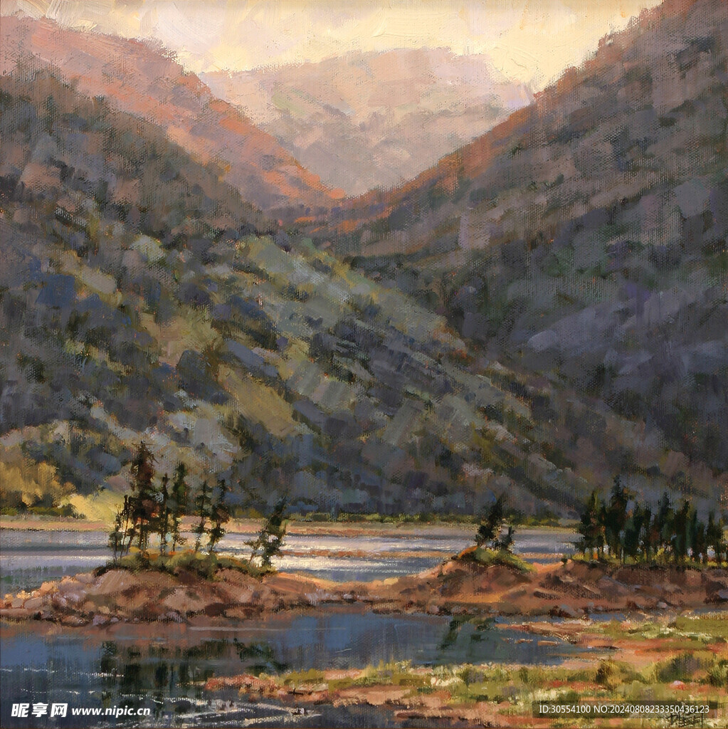 油画风景图片