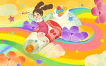 儿童美术教育培训插画