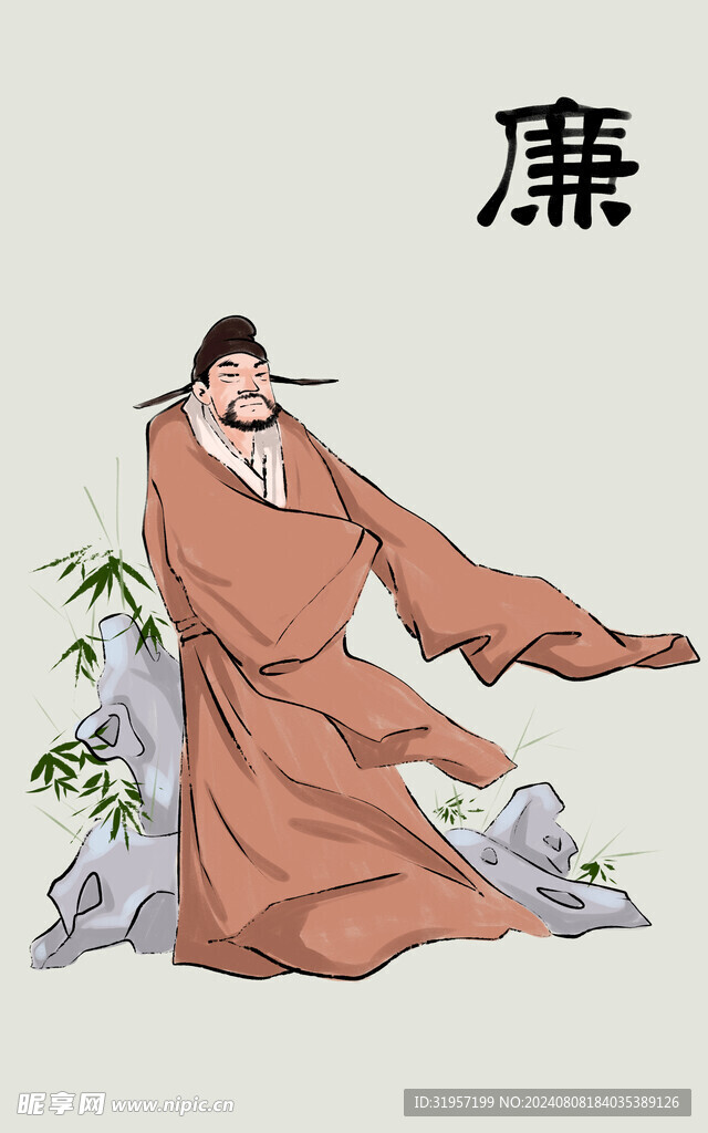 传统文化古风人物