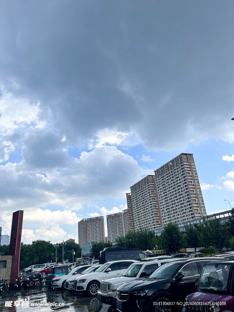 雨后的天空