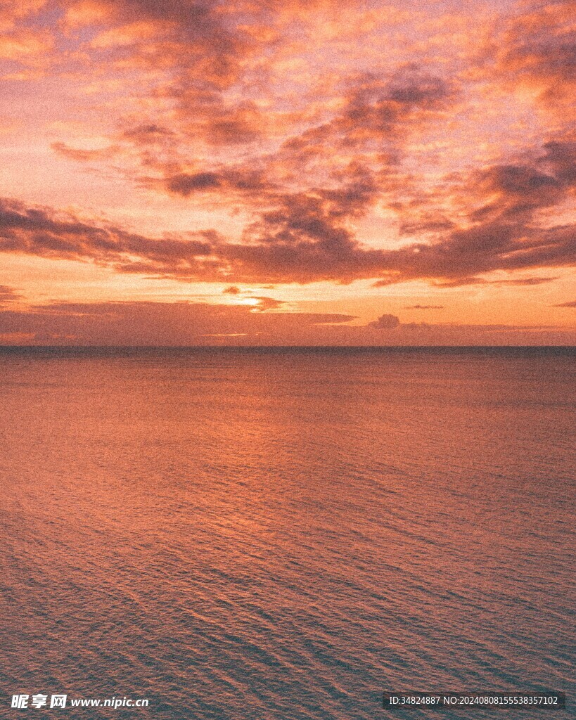 海边黄昏