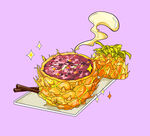 手绘菠萝饭
