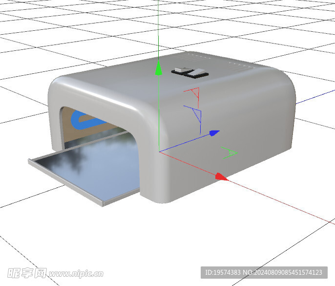 C4D模型 紫外线灯