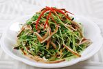 豆苗拌香干