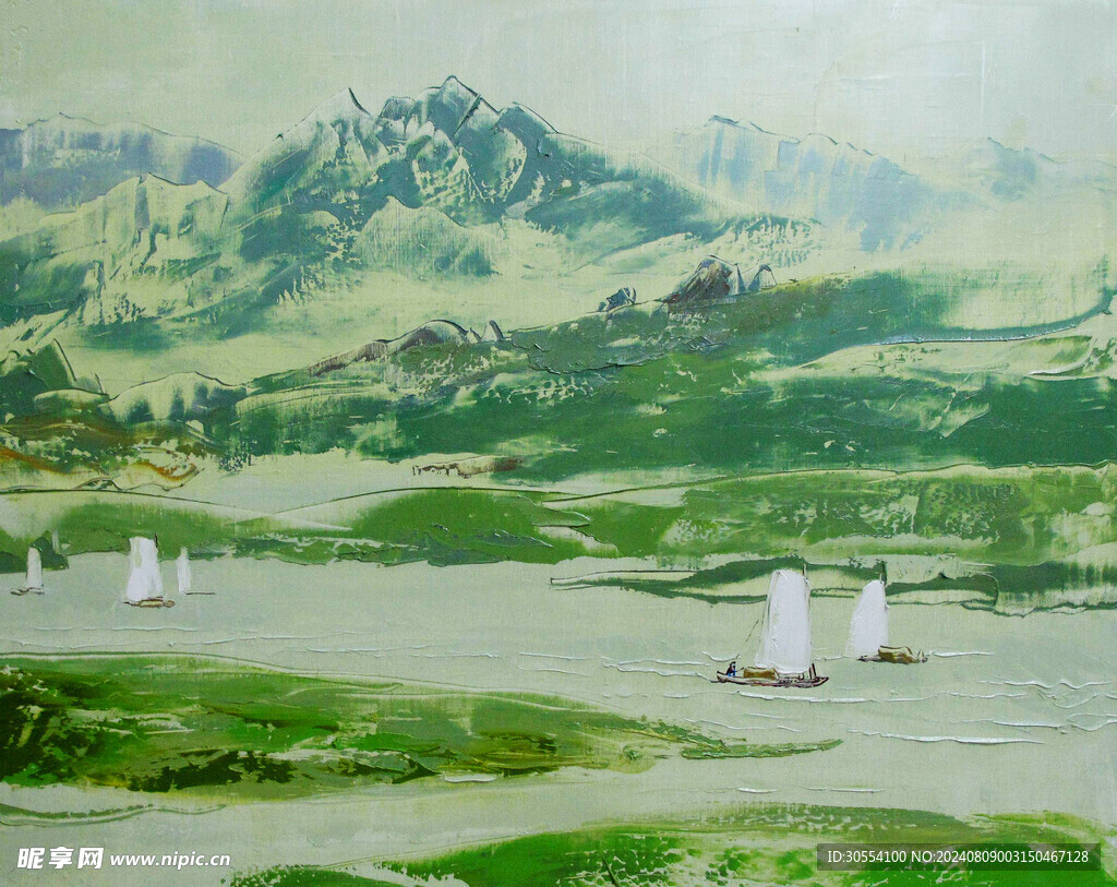 油画风景图片