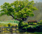 油画风景图片