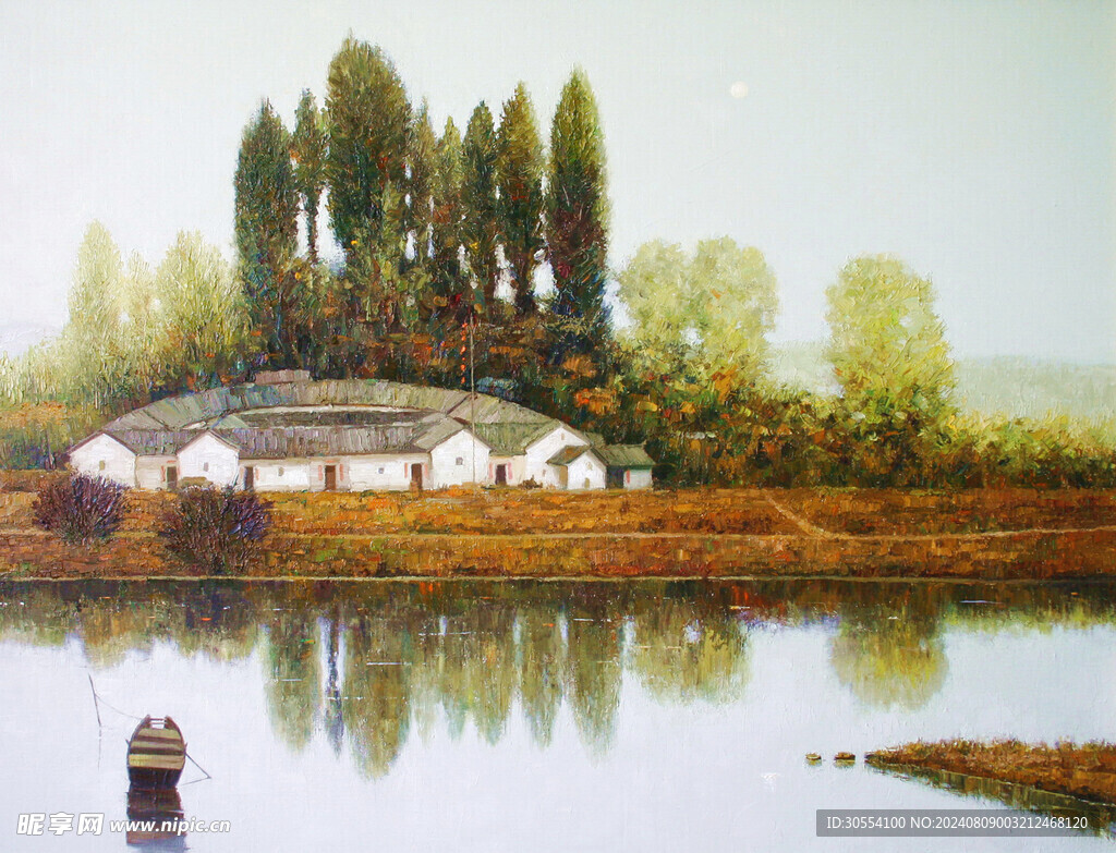 油画风景图片