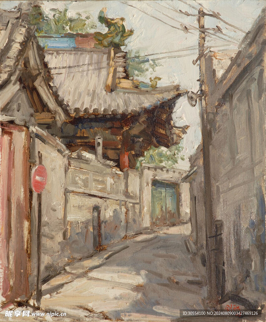 油画风景图片