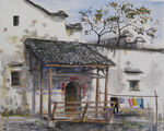 风景油画图片
