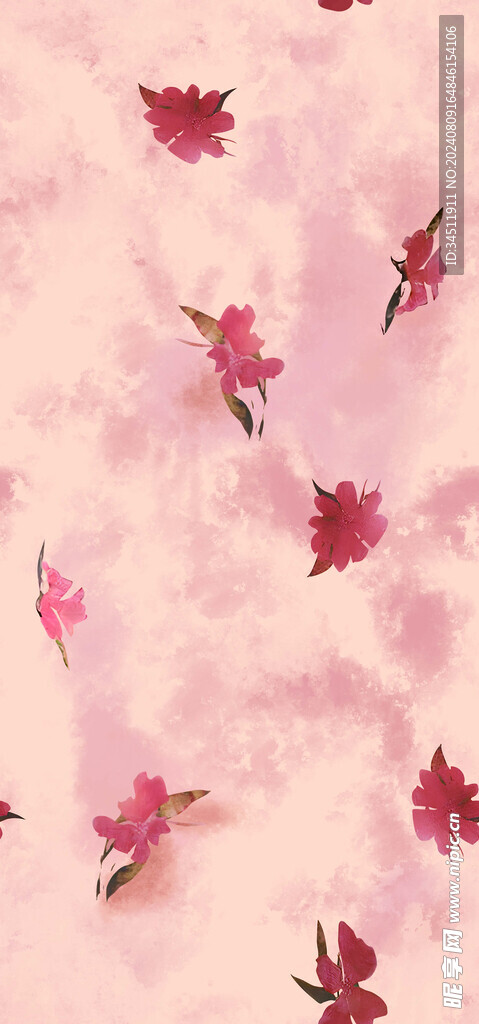 扎染花